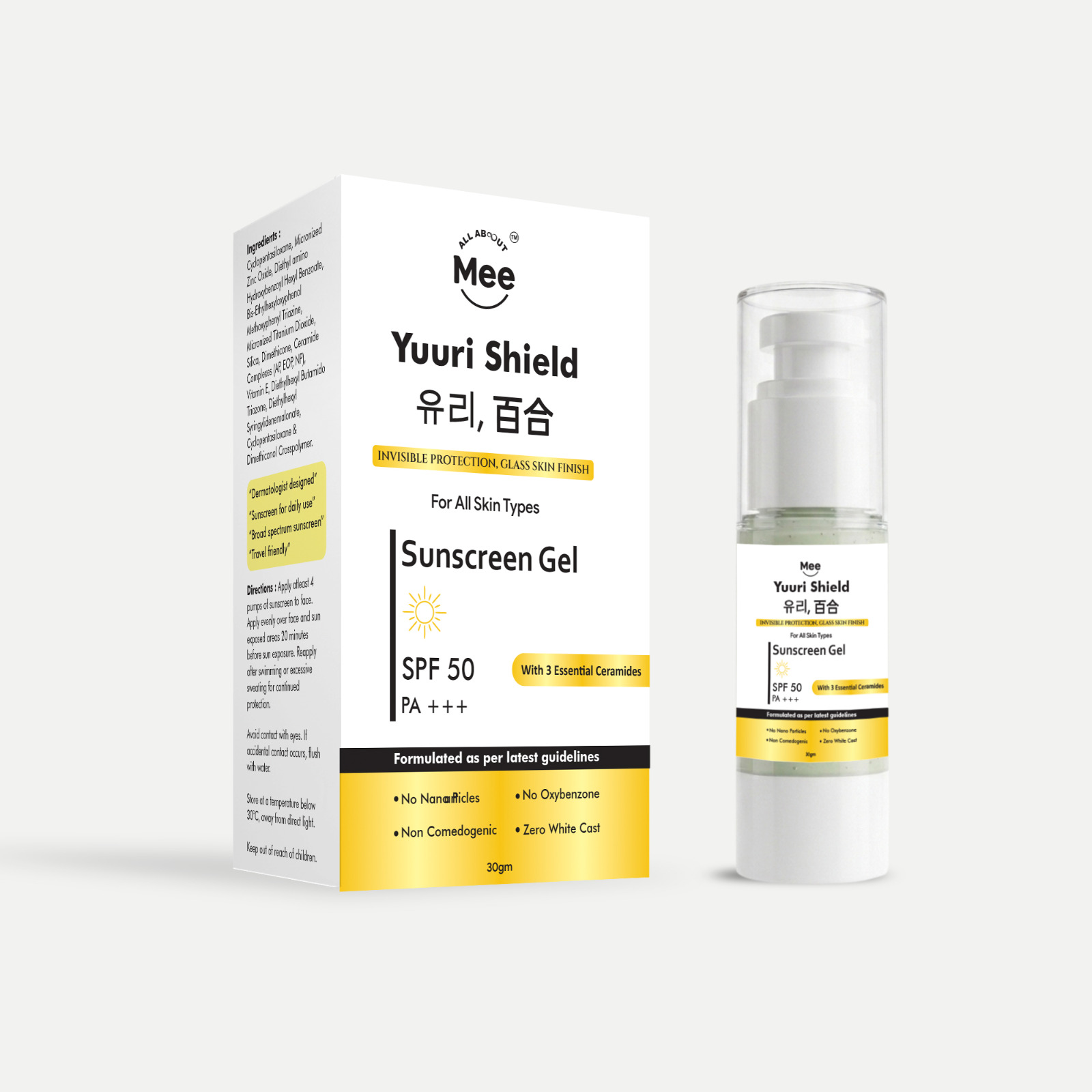 Yuuri Shield Sunscreen Gel
